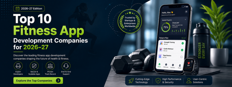 Top 10 Fitness App Development Companies in USA 2026–27